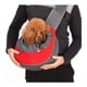 thumbnail image 3 of Bolso Banano Transportador Para Mascotas Gatos Y Perros Rojo, 3 of 3