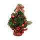 thumbnail image 1 of Adorno Navideño De árbol De Navidad De Mesa Preiluminado Para Decoración De Dormitorio De Vacaciones A Cuadros, 1 of 3