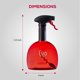 thumbnail image 5 of Botella pulverizadora de aceite Evo sin aerosol para aceite de oliva, 500 ml, color rojo, 5 of 9