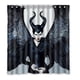 thumbnail image 1 of Cortina de ducha con diseño de la Reina Malvada de la película Maléfica, juego de cortinas de baño con ganchos, tamaño 66 x 72 pulgadas, 1 of 3