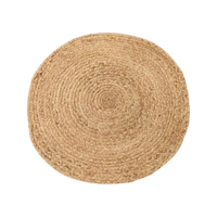 Genérico - Alfombra Redonda Fibra Natural