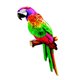 thumbnail image 2 of Figuritas De Loros Artificiales Estatua Animal Para Boda Al Aire Libre Ornamento Estilo B, 2 of 5