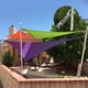 thumbnail image 3 of Juego de 8 piezas de fijación para toldos, 2 tensores de acero inoxidable, 2 mosquetones y 4 accesorios de montaje en pared para toldos cuadrados y triangulares para una instalación segura., 3 of 8