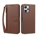 thumbnail image 3 of Funda con Billetera para [Xiaomi Redmi Note 12 Pro Plus 5G] con Bolsillo Zipper y Tarjetero Marrón, 3 of 6