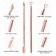 thumbnail image 3 of Tijeras YINYIN Cortauñas para Cutícula D501‑RoseGold, 3 of 7