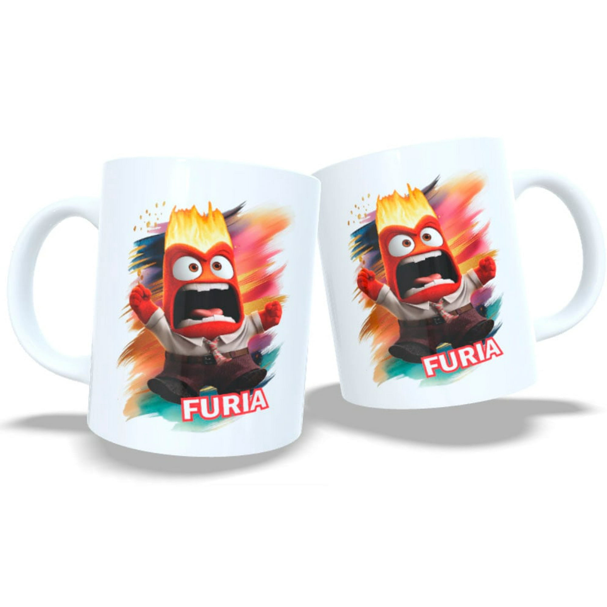 Arumistorechile - Tazon Taza Colección Intensamente 2 Furia