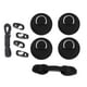 thumbnail image 1 of D Ring Pad Patch Bungee Accesorios Set Parche Redondo Para Tabla De Surf Inflable Negro, 1 of 2