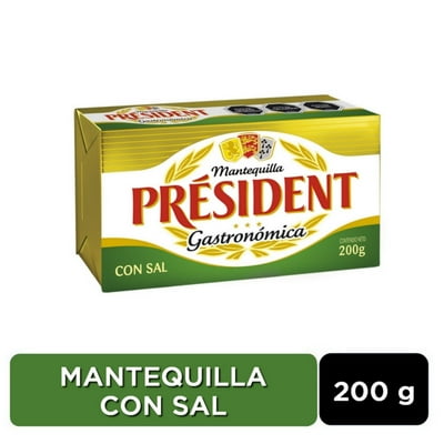 Mantequilla Con Sal Tradicional 200 G Président