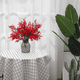 thumbnail image 3 of 6 piezas de flores artificiales de otoño, flores de aliento de bebé falsas, ramo de gypsophila artificial a granel, arreglos florales de seda, centros de mesa para el hogar, cocina, dormitorio, festiv, 3 of 6
