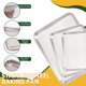 thumbnail image 2 of Juego de bandejas para hornear de acero inoxidable 10/12/16" antiadherente, 2 of 6