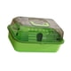 thumbnail image 5 of Viaje Hámster transparente Hámster Hámster Carry Caza Ventilación Ventilación Portable Hámster Jaula para conejillos de indias Ratas Animales pequeños Verde, 5 of 5