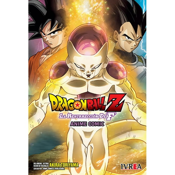 Manga Dragon Ball Z: La Resurrección de F - anime Comic verde