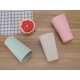 thumbnail image 4 of Juego de 8 vasos de paja de trigo para niños y vajilla de cocina, 4 colores, 4 of 5