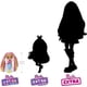 thumbnail image 3 of Barbie Extra Mini Minis Doll con Cerdo Rubio con Rayas Rosadas, 3 of 3
