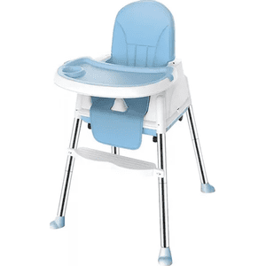 Genérico - Silla Comer Eshopangie 2 En 1 Plegable Color Celeste