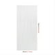 thumbnail image 2 of 1pc White Stripes Self-Adhesive Contact Paper, Removable Waterproof Peel And Stick Wallpaper For Refrigerator Speaker Dryer Cabinet Oven Appliance Furniture Home Decor Room Background Kitchen, 2 of 4