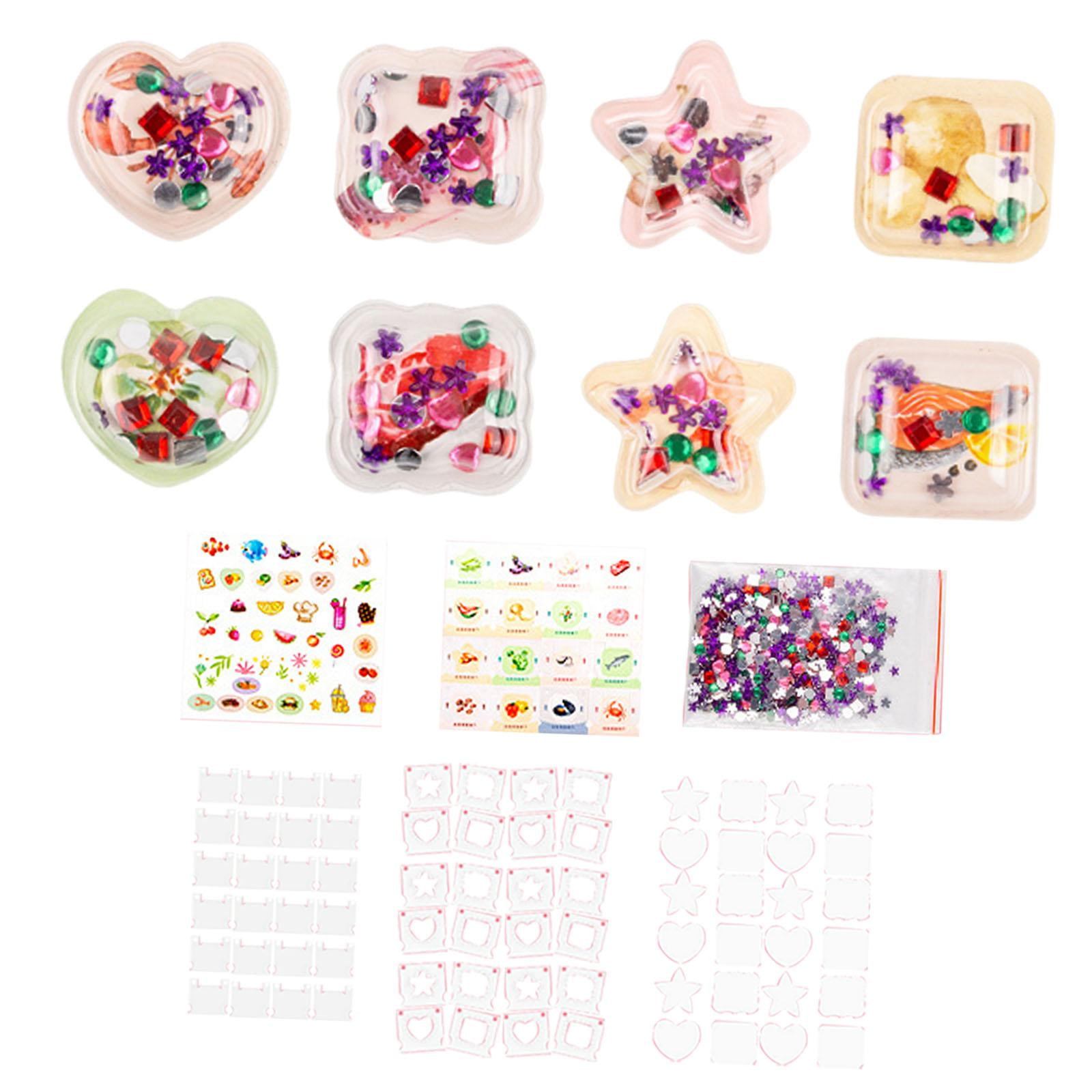Gazechimp - Kit De Manualidades Para Hacer Pegatinas, Rompecabezas De Dibujos Animados Divertidos Para Niños Y Niñas