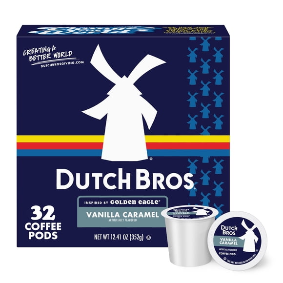 Cápsulas De Café Golden Eagle Vainilla Y Caramelo 32 Piezas