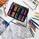 thumbnail image 5 of Estuche de lápices YOUSHARES con 3 argollas y 54 compartimentos, funda para lápices negra, 5 of 7