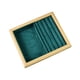 thumbnail image 4 of Bandeja De Exhibición De Joyería Elegante Soporte De Joyería Para Anillos Joyería Corporal Collares Verde Oscuro, 4 of 5