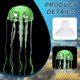 thumbnail image 3 of Decoración de Acuario con Medusas Uxcell, Decoraciones para Tanque de Peces Medusa Falsa Brillante de Silicona, (Verde, S, 2 Piezas), Destinado para Decoración de Tanque, 3 of 7