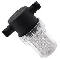 Magideal - Colador De Bomba De Agua De 1/2 ""Para Estanque De Jardín, Colador De Sedimentos En Línea, De Tubería, De Agua Giratorio Para Riego De Malla 10