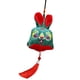 thumbnail image 1 of Adorno De Conejo Colgante De Peluche Festival Colgante De Peluche Para Coche Verde, 1 of 3