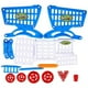 thumbnail image 3 of Juguete Set Carrito De Compras Con Accesorios 56 Piezas Azul, 3 of 4