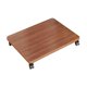 thumbnail image 3 of Caja De Almacenamiento Bandeja Para El Soporte Móvil Rack De Audio Para Sala De Estar De La Oficina Color De Nogal Para El Hogar, 3 of 5