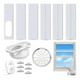 thumbnail image 1 of Sellado Ventana Aire Acondicionado Portátil Sello Ajustable， Longitud expandible 43-230cm, 1 of 7