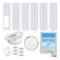 Genérica - Sellado Ventana Aire Acondicionado Portátil Sello Ajustable， Longitud Expandible 43-230Cm
