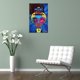 thumbnail image 5 of Moon Girl Cuadro decorativo colgante - Arte de pared - Póster enmarcado - Decoración de pared - Regalos para familia, amigos y aficionados 40*60 cm, 5 of 6