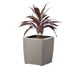thumbnail image 1 of Macetero con balde extraíble taupe, 1 of 3