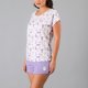 thumbnail image 2 of Pijamas Top Cuadrado + Short Flores Mujer 33861-242, 2 of 2
