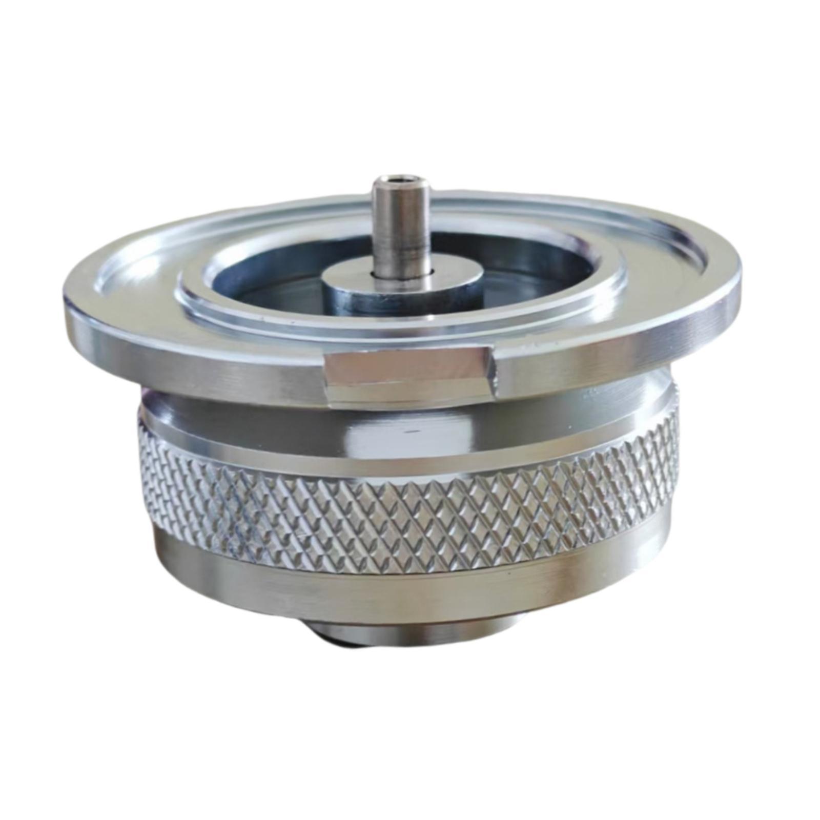 Magideal - Adaptador De Gas Tanque Para Conectar Fácilmente Cartucho De Gas Y Estufa De Camping Diseño Compacto Y Portátil En Aluminio Resistente Adecuado Para