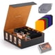 thumbnail image 1 of Caja de Almacenamiento para Cartas Komick 3000+ Cuero PU Negro/Oro, 1 of 6