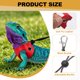 thumbnail image 3 of Arnés de Correa para Lagarto Barbudo Uxcell, Arnés de Dinosaurio para Lagarto Ajustable con Cuerda de Tracción de Cuero Suave (S/M/L, 3 Piezas, Rojo), para Lagarto Barbudo Reptil Ardilla Rata, 3 of 7