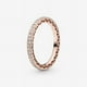 thumbnail image 1 of Anillo Sparkle Hearts Oro Rosa 5, 1 of 6