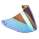 thumbnail image 4 of Lente De Visera De Casco De Motocicleta De Moda Para KYT GP Azul + Dorado, 4 of 5