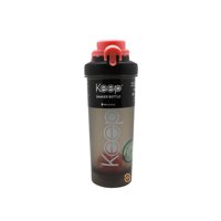 Botella Shaker Sport 700Ml Tapa Rosa Keep - Shopyclick