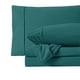 thumbnail image 3 of Sábanas De Franela King Color Verde Azulado, 3 of 3