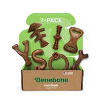 Toy Benebone, Paquete De 7 Unidades, Tamaño Mediano, Para Perros