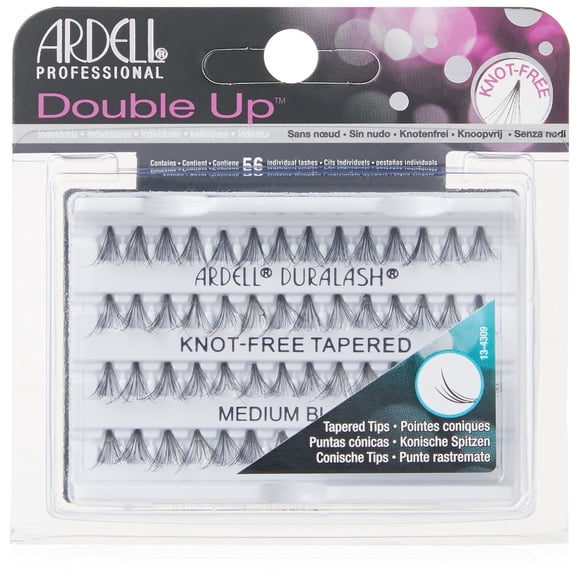 Pestañas postizas Ardell Double Up Soft Touch, sin nudos, negras