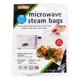 thumbnail image 1 of Bolsas para cocinar al vapor en microondas Quickasteam, 25 bolsas desechables, 1 of 4