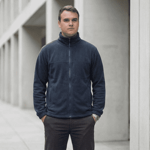 T-World - Micropolar Térmico Hombre Practical Line Trabajo Invierno - Azul Royal Talla M