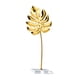 thumbnail image 2 of Estatua De Hoja De Metal En Forma De Hoja, Escultura De Hoja Para Bar, Estantería, Hoja De Monstera, 21cm, 2 of 3