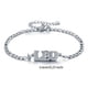 thumbnail image 1 of 1pc Stainless Steel Fashion New Zodiac Letter Pendant Bracelet Jewelry Gift Birthday Gift, 1 of 5