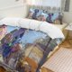thumbnail image 1 of Plants Vs Zombies Quilt Set Thicken Soft 3 Pieces Bedding Set All Season Duvet Cove with 2 Pillowcases for Adult Women Girls Teens Home Room Decor, 1 of 5
