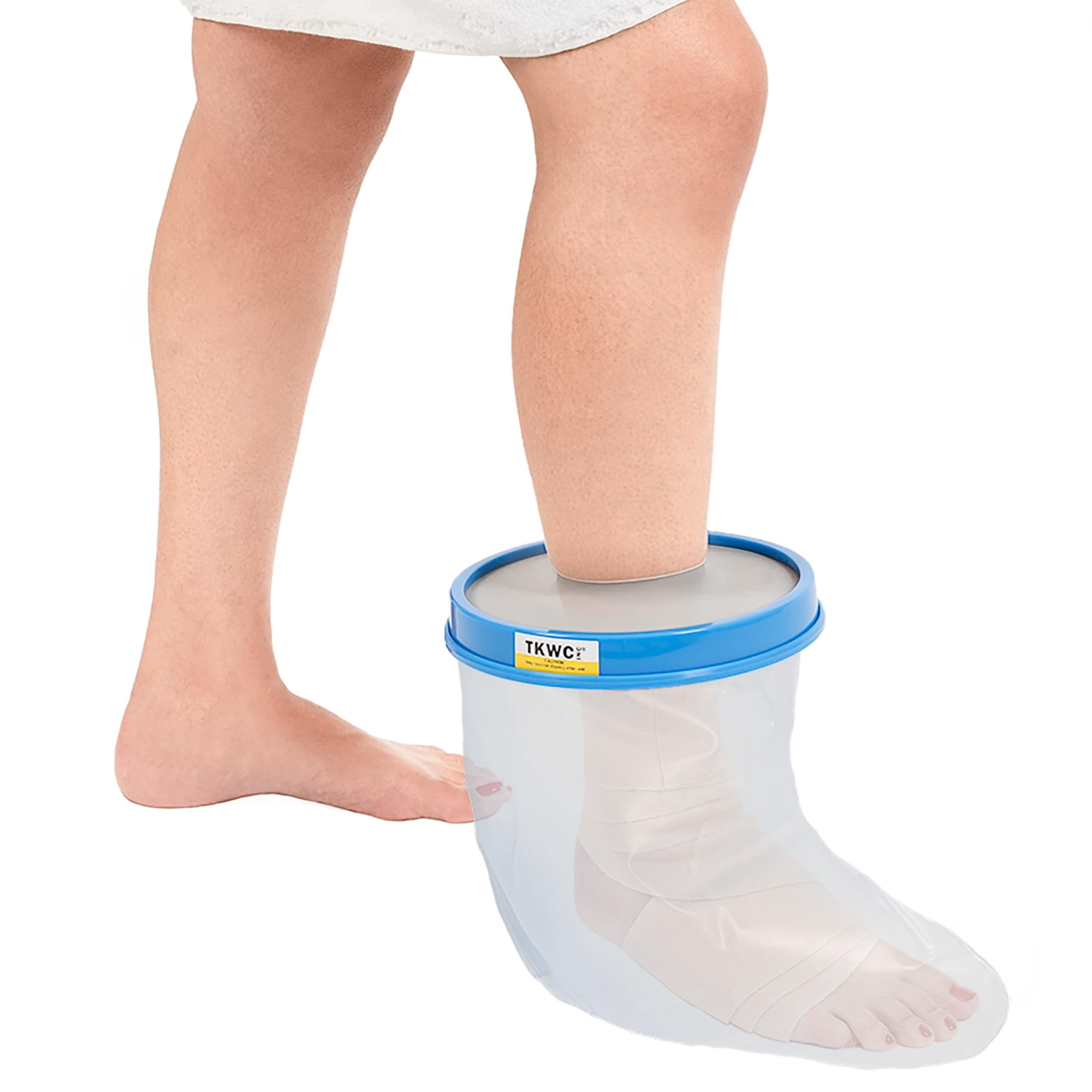 Funda Impermeable Para Piernas Moldeadas Tkwc Inc Para Ducha, Pie Y Tobillo