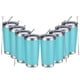 thumbnail image 1 of Vaso térmico MEWAY 568 ml, pack de 8, azul claro con pajilla, 1 of 9